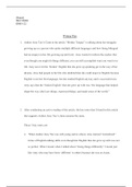 ENG 122 WRITING PLAN SOUTHERN NEW HAMPSHIRE UNIVERSITY CRITICAL ANALYSIS WRITING PLAN