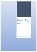 psbk hoorcolleges samenvatting