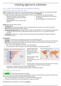 Samenvatting Inleiding in de ziekteleer - les 1 ziekten en gezondheidsbeleid in de westerse wereld