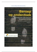 Beroep op onderzoek ORM leerjaar 2 Hanze