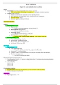 Special populations chapter summary