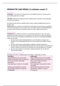 Samenvatting inleiding communicatiewetenschap deeltentamen 2