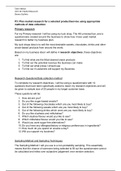 BTEC Business level 3 Unit 10 - Market Research in Business P3 (D* Achieved)