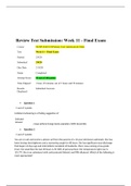 NUNP 6541N, Primary Care Adolescnt & Child - Exam Week 11 Final (Spring Qtr)