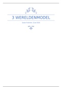 3 wereldenmodel verslag