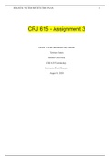CRJ 615 - Assignment 3