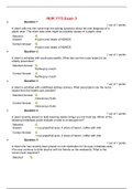 NUR 1172 / NUR1172 Nutrition Exam 3: Rasmussen college