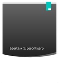 Leertaak 1: Les ontwerpen