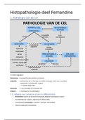 samenvatting Histopathologie - Ferdinande