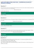 MATH 225N WEEK 4 FINAL EXAM 2020 – CHAMBERLAIN COLLEGE OF NURSING (A GRADED)