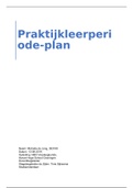 Praktijkleerperiode plan