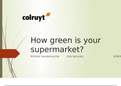 Presentation: how green is my supermarket?