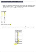 MATH 225N Week 2 Assignment, Frequency Tables Question and Answers