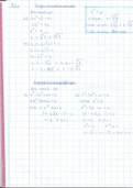 aantekening/samenvatting wiskunde B hoofdstuk 3