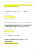 NSG 5003 Week 10 Final -Answer (Version 2), NSG 5003 Final Exam (2020): Advanced pathophysiology: South University (Secure High Grade)