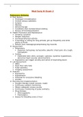 NUR 2349-MED SURG III EXAM 2 Study Guide