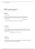NUR 2571 PN2 week 8 quiz 3 |Verified document |latest 2020 |Helpful during Exam |Rasmussen college