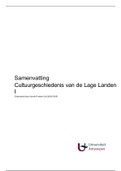 Samenvatting geschiedenis van de Lage Landen 1