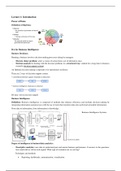 1BM110 - Summary for the exam