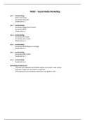 Social Media Marketing - MS03 (Creative Business, 3e jaar)