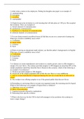 1) John writes a memo to his employees. Putting his thoughts onto paper is an example of  A. communicating  B. messaging  C. encoding  D. cryptography   2) Chantel received an invitation to a web meeting that will take place at 3:00 p.m. She accepted the 