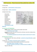 NR 509 Immersion – Physical Assessment Steps updated docs solution 2020 