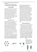 Essay Unit 16 - Chemistry for Biology Technicians 