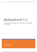 BPV/blokopdracht 1.3 onderzoeksverslag wet- en regelgeving op het gebied van hygiëne deel 1 en 2