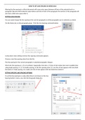 HOW TO SET LINE SPACING IN WORD 2010