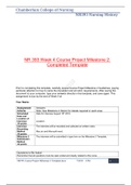 NR 393 Week 4 Course Project Milestone 2: Completed Template