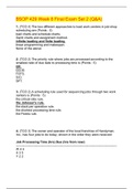 BSOP 429 Week 8 Final Exam Set 2 (Q&A),100% CORRECT