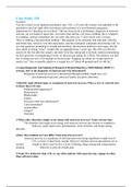 CASE STUDY ANOREXIA NERVOSA Joyce Mann is a 23-year-old female admitted to the psychiatrie unit last night after assessment and treatment at a local hospital emergency room for blacking out at school. (complete A+ solution, answered by expert tutors)