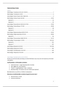 Samenvatting Dataverzameling en analyse van alle kennisclips/colleges (letterlijk transcript) en uitwerking van alle opdrachten