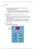 Full summary of block 1.4 'the human body'