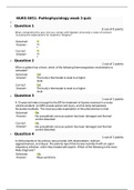 NURS 6051 WEEK 3 QUIZ WITH ANSWERS – PATHOPHYSIOLOGY