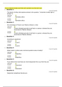 PHIL 201 HONORS POSSIBLE QUESTIONS WITH ANSWERS SOLUTION DOCS 2020 