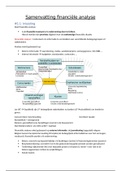 Samenvatting Financiële analyse van de jaarrekening toegepast 5de ed, ISBN: 9789400008205  financiële analyse