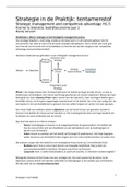 Strategie in de Praktijk tentamenstof: webclips   samenvatting boek 