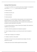 Impetigo NCLEX Questions Final Exam Practice