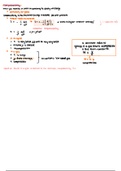 A hand written summary of  compressibility and aerodynamics Part 1