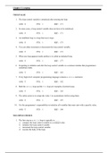 MIS 505 Final Exam Review Chapter 5: Looping | Chapter 5: Looping, Answered, latest Spring 2020.