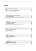 Samenvatting hoorcolleges The Governance and Politics of Social Problems (eindcijfer 8,5)