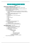 NR 341 EXAM 3 STUDY NOTES