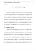 L127_Task_1 Part 2: Social Media Campaign  (B) Community Health Nursing Diagnosis Statement  Sentinel Town is a small rural community that lacks many essential resources needed for its citizens to lead healthy lifestyles. One of the most prominent issues 