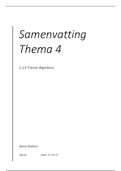 Samenvatting Thema 2.1.4 - Tractus digestivus