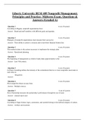 Exam (elaborations) Busi 409 (BUSI 409) 