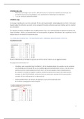 Samenvatting  Statistiek voor Pedagogen, Deel 1 en Deel 2