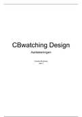 Aantekeningen CBwatching Design | Kennisclips en colleges