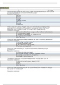 MN 566 MIDTERM EXAM 5 – UNIT 5 QUESTION AND ANSWERS