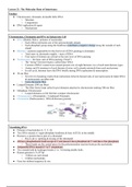 General Biology I - Lecture 21: The Molecular Basis of Inheritance